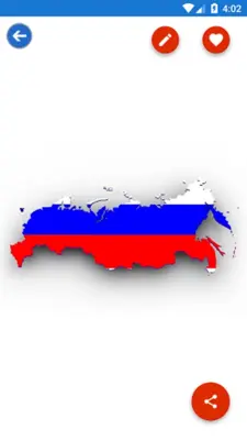 Russia Flag Wallpaper Flags a android App screenshot 3