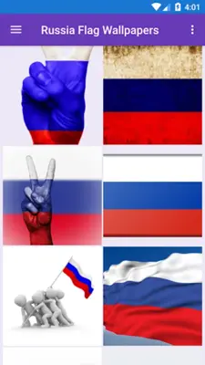 Russia Flag Wallpaper Flags a android App screenshot 7